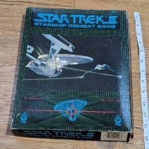 Vintage FASA Star Trek III Starship Combat Game 2501 Sourcebook GM Screen Set